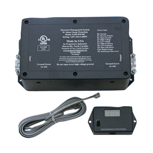 Progressive Industries Progressive Industries EMS-HW30C Hardwired RV Surge and Electrical Protector - 30 Amp EMS-HW30C